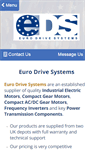 Mobile Screenshot of eurodrivesystems.com